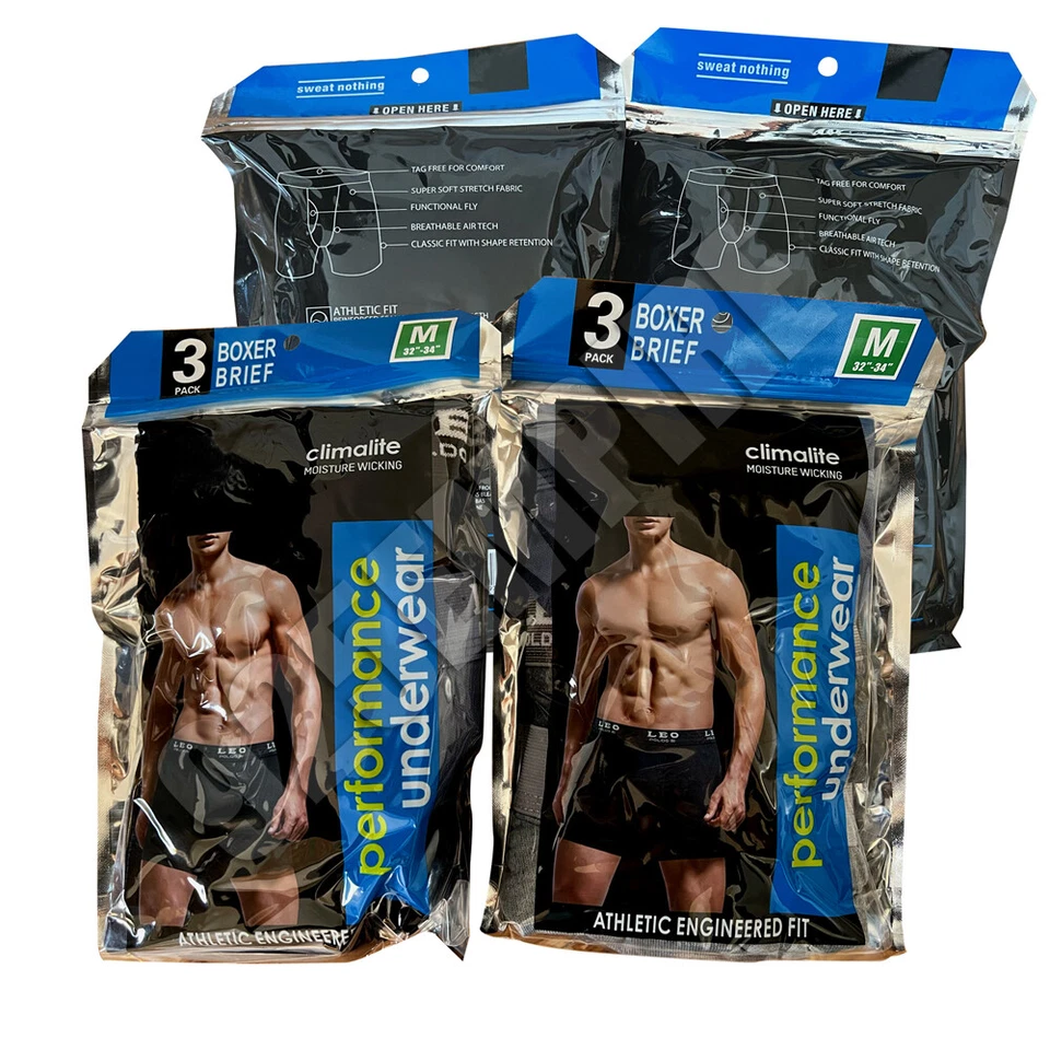 Paquete de 6 calzoncillos boxer 100 % algodón para hombre calzoncillos pantalones cortos cintura ropa interior Foto 4 de 4