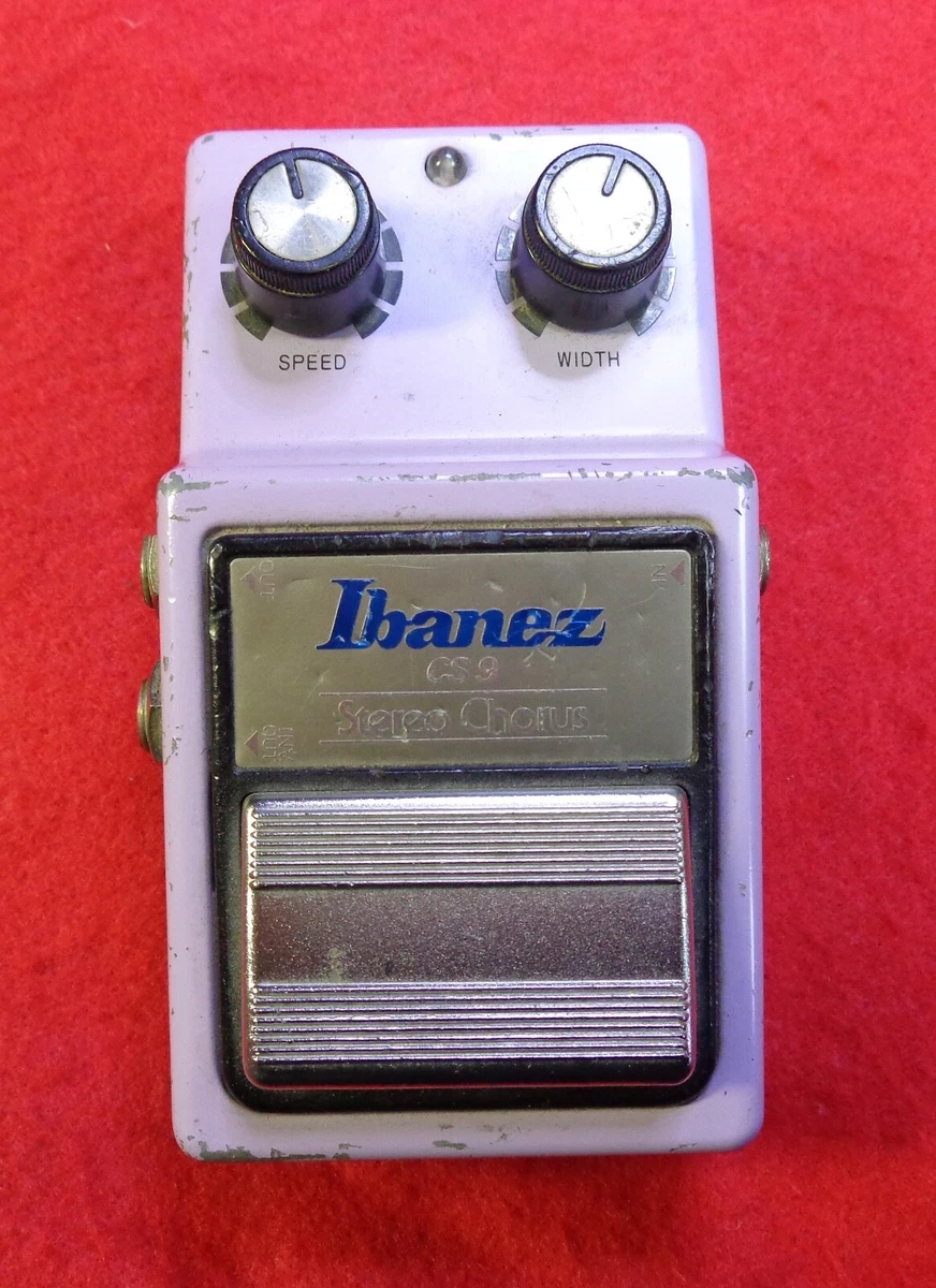 Vintage Ibanez CS9 Stereo Chorus effect pedal