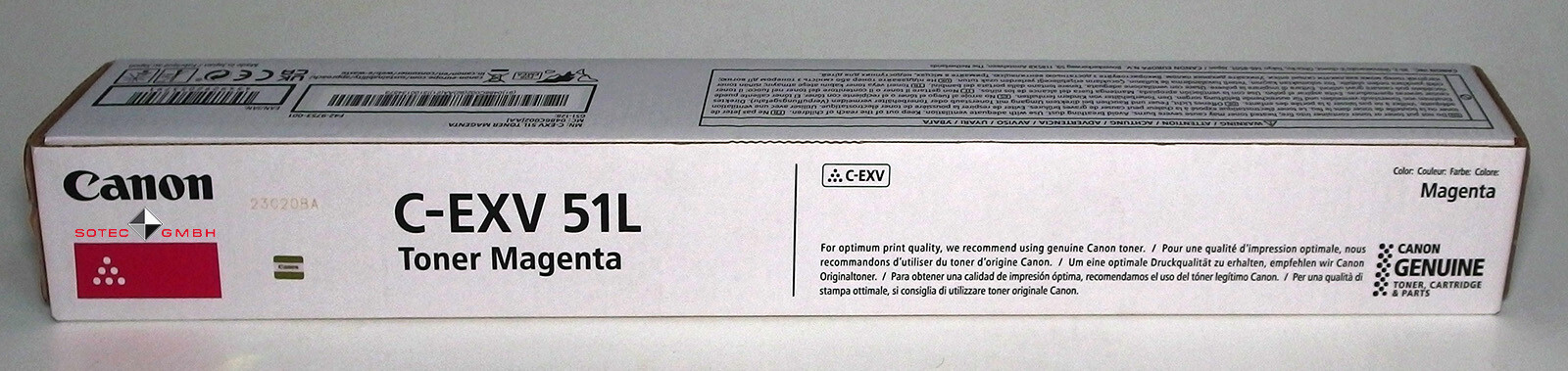 Canon Toner C-Exv51l Magenta - Bild 3