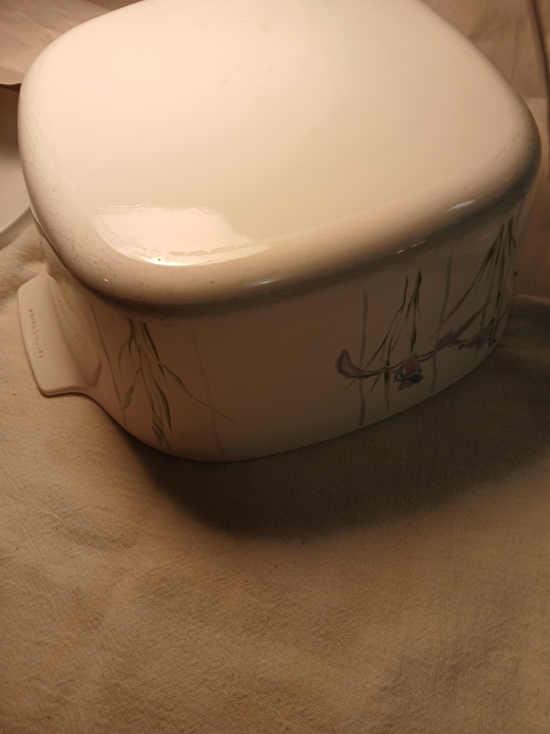 Corning Ware Shadow Iris A-3-B 3L (3 Quart) W/Lid Discontinued Pattern Vintage 