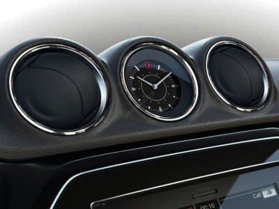 Fits Suzuki Vitara 14-22 Aluminium polierte Ringe für Lüftungsöffnungen 5 Stück