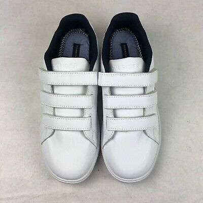 Size 5Y / Women's 6.5 Tommy Hilfiger Iconic Court Alt Sneakers Hook and Loop