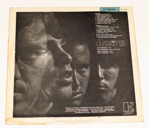 The Doors (ST) 1967 Australian Stereo / Mono Gold Elektra LP Vinyl Record - Picture 3 of 13