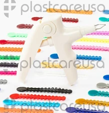 Ligature Gun & 1040 Bands Kit for Orthodontic Dental Teeth Braces Brackets USA
