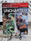 Uncharted Dual Pack (Sony PlayStation 3, 2011) - CIB