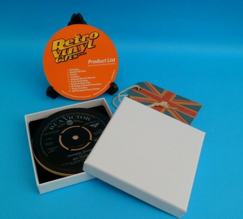 Pop / Hard Rock DRINKS COASTERS - Upcycled SINGLES Original Vinyl Record List 1 - Picture 383 of 993