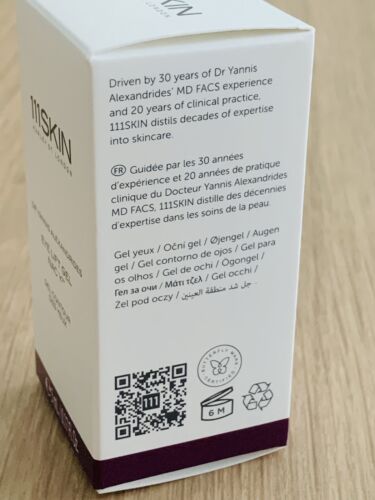 111SKIN Dr Yannis Alexandrides Eye Lift Gel Nac Y2 5ml Travel Size - Picture 5 of 8
