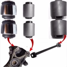 4 REAR KNUCKLE BUSHINGS & 2 REAR TRAILING ARM BUSHING FOR 1995-2000 LEXUS LS400 