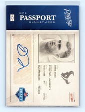 2021 Panini Prestige Davis Mills #PA-DM NFL Passport Signatures Houston Texans