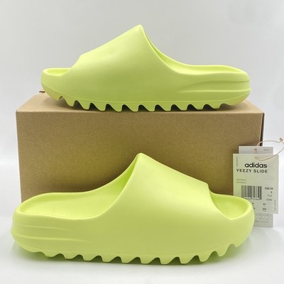 Adidas Yeezy Slide leuchtend grün Sliders Größe UK 9 Herren brandneu authentisch