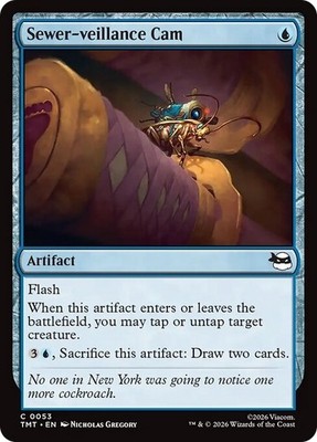SEWER-VEILLANCE CAM x4 mtg NM-M Teenage Mutant Ninja Turtles 4 Common