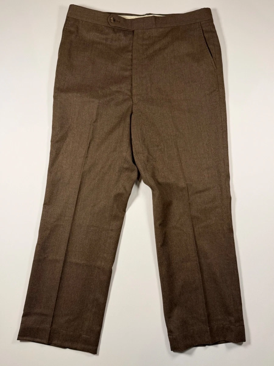1960s 100% Wool Vintage Pants for Men for sale | eBay