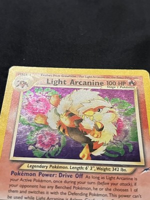 Light Arcanine 12/105 Neo Destiny Holo for sale online | eBay