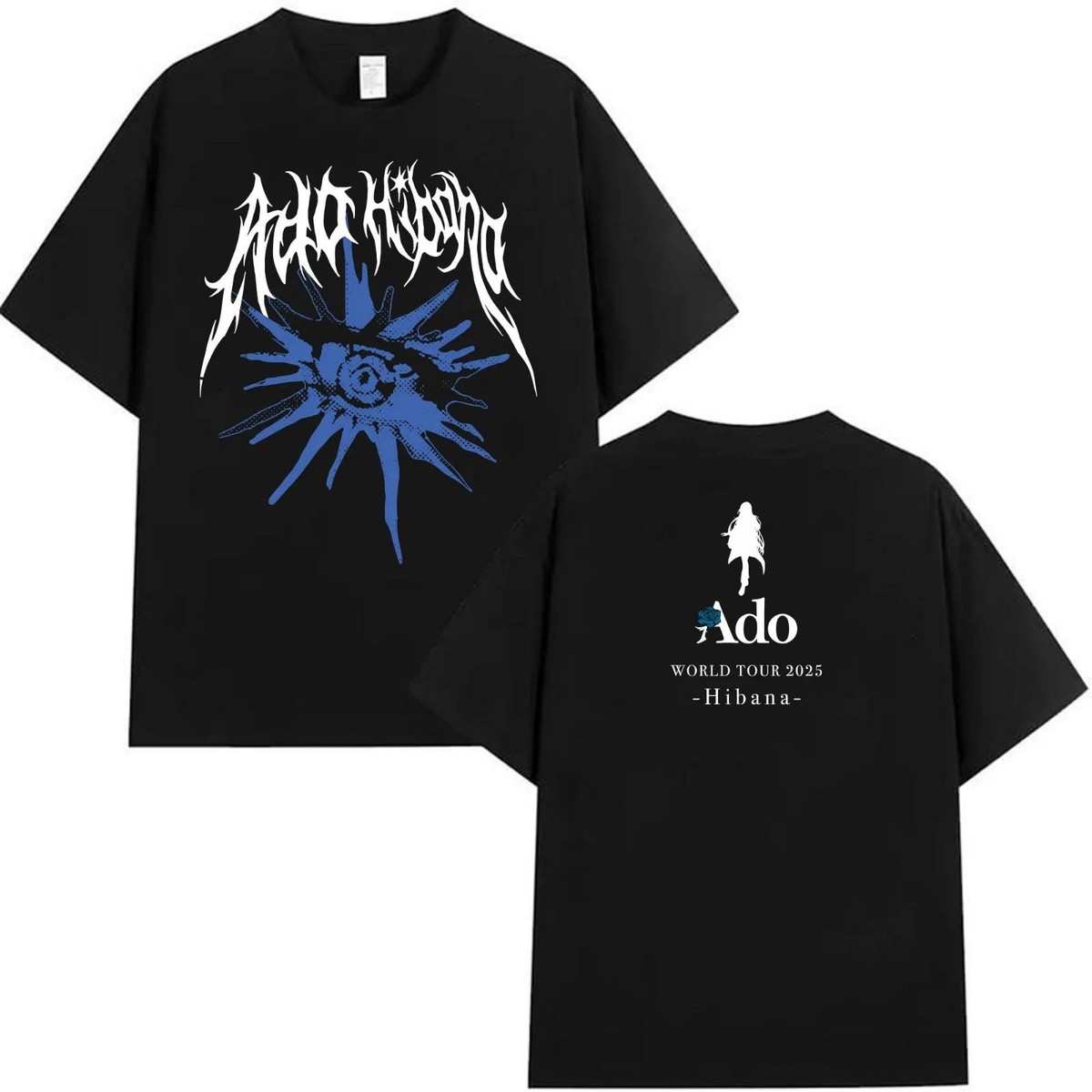 Ado Hibana Tour 2 Sided Shirt, Music Tour Shirt, Ado Fans