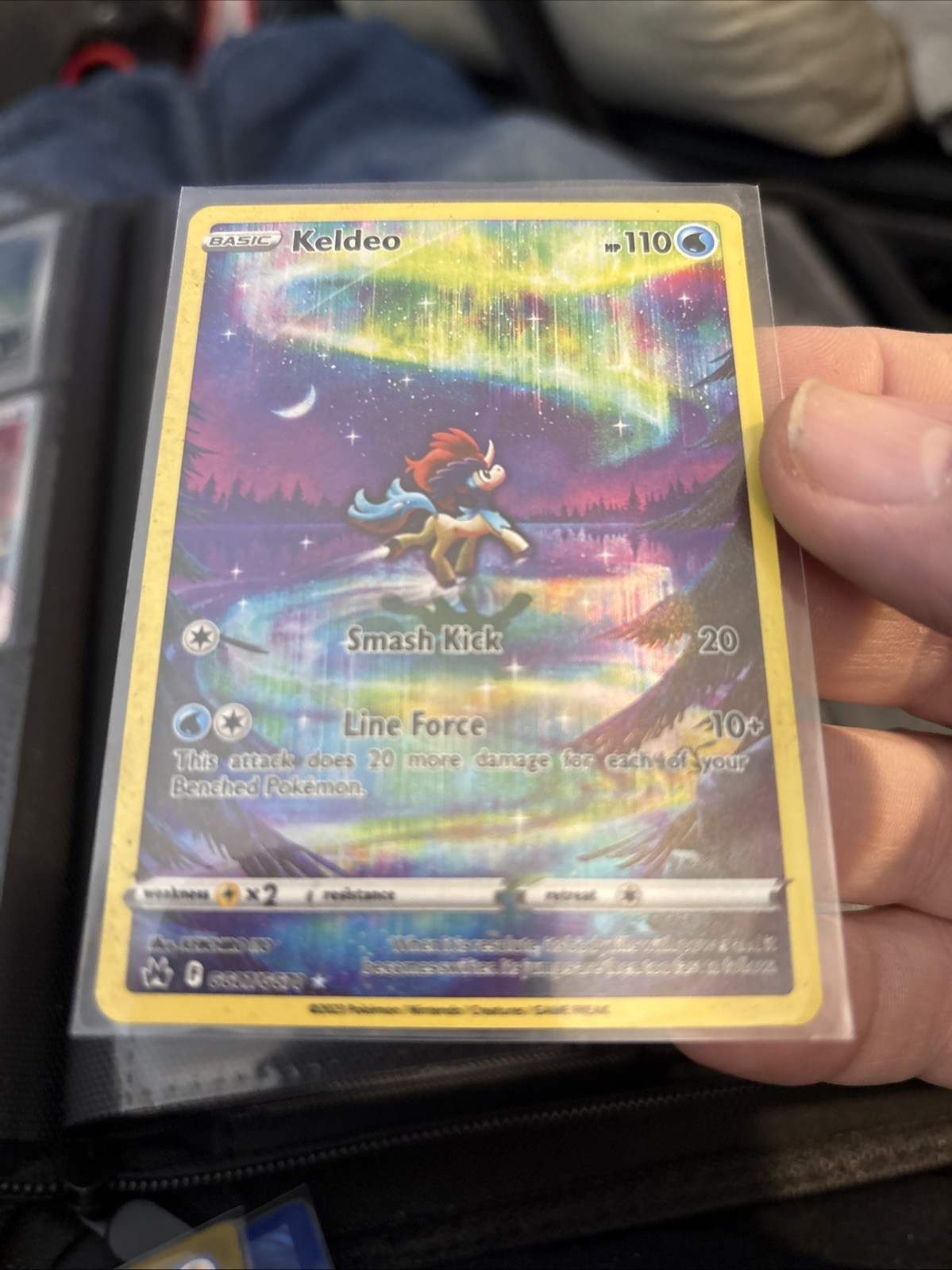 Keldeo Full Art GG07/GG70 | Crown Zenith Galarian Gallery | Near Mint T107