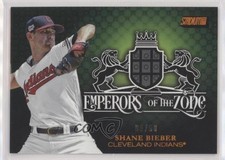2020 Topps Stadium Club Emperors of the Zone Orange /50 Shane Bieber #EOZ-7 0q3
