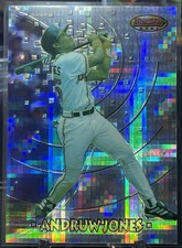 ANDRUW JONES 1997 Bowman’s Best #186 rifrattore atomico RC Rookie BRAVES HOF