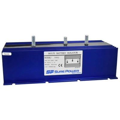 Sure Power 160A Multi Battery Isolator | 1-Input, 2-Output