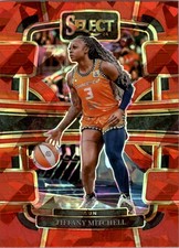 2024 Select WNBA Red Ice Prizms #44 Tiffany Mitchell - BSK