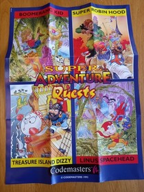 NES Codemasters Super Adventure Quests Boxed Complete with Box  Protector