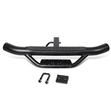 Fit 2" Receiver Rear Bumper Trailer Round Tubing Hitch Step Bar 36"Wide x 4"OD