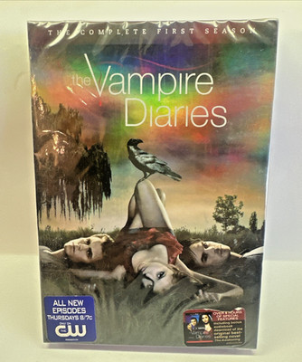 NEW SEALED The Vampire Diaries Complete First Season DVD 5-Disc Box Set