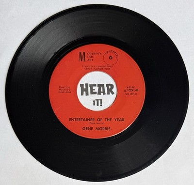 Rare Private IL Country Honky Tonk 45 GENE MORRIS Its Time MOOTREY'S Genoa MP3