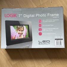 Logik 7" L07DPF10 Digital Photo Frame - Brand New 
