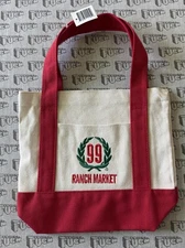 99 Ranch Market Red Mini Tote Bag Limited Trader Joe FREE SHIPPING