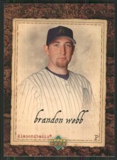 2007 Artifacts #34 Brandon Webb Arizona Diamondbacks 50985