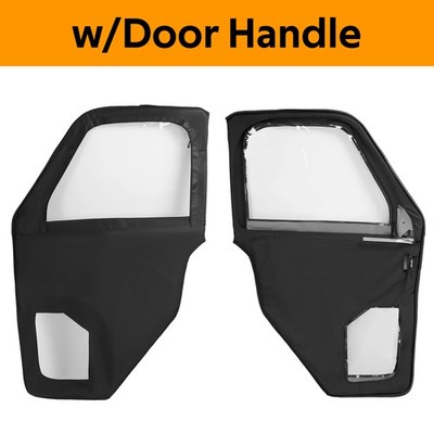 Framed Soft Cab Door Kit For Polaris Ranger 1000 & XP 1000 (2020-2025) – Black