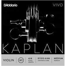 D'Addario Vivo Series Violin String Set 4/4 Size Medium