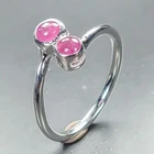 Jewellery Ruby Ring 925 Sterling Silver Size 7 /R464393