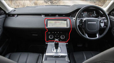 RangeRover evoque mk2 car stereo radio media screen &climate panel  CX-MRM8X0AEB