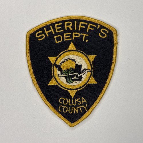 Colusa County California Sheriffs Department Patch