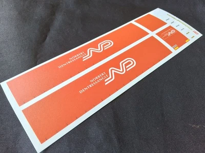 DECALS 1:87 HO 2000-2015 NORBERT DENTRESSANGLE CAMION + SEMI-REMORQUE BÂCHÉE - Photo 1/3