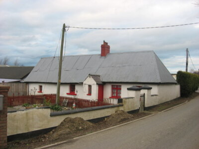 Foto 6x4 Cottage in Knocknagin Co. Dublin Balscaddan Vernacular Cottage c2008