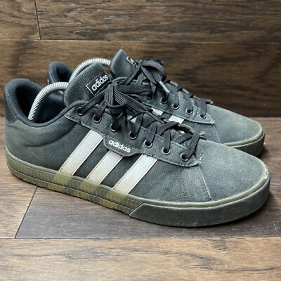 Adidas Mens Daily 3.0 FW7050 Black Casual Shoes Sneakers Size 10.5 | eBay