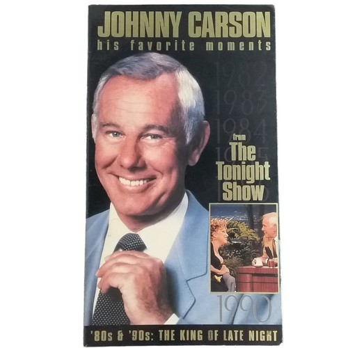 Johnny Carson VHS 1994 His Favorite Moments From The Tonight Show 3 Tape Set - 第 6/7 張圖片