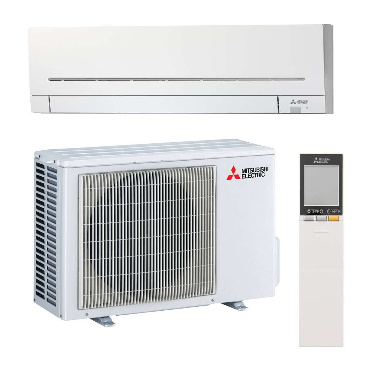 Mitsubishi 2.5kW Cool / 3.2kW Heat Split System Air Conditioner
