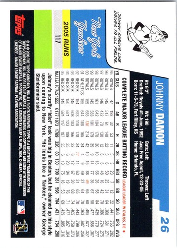 JUDGE & MATTINGLY and other YANKEES - pick your card - PARALLELS/ROOKIES - Picture 32 of 249