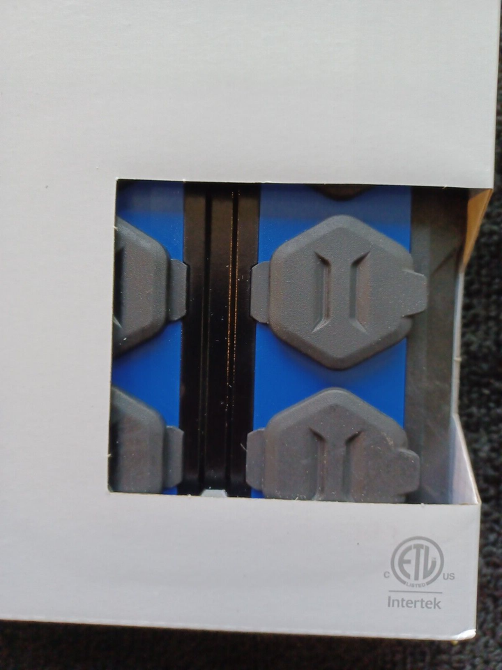 Kobalt 10Outlet 2USB Ports Blue Power Strip Surge Protector Brand New