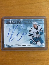 2023-24 SP Authentic Sign of the Times Kevin Labanc San Jose Sharks Auotgraph