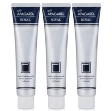 Sangi APAGARD ROYAL Nanotechnology Whitening Toothpaste 135g Japan set of 3 NEW