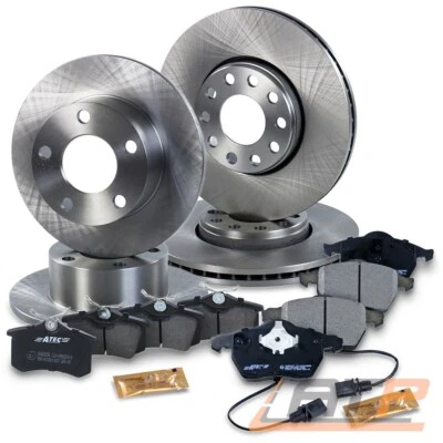 BREMSSCHEIBEN + BREMSBELÄGE BREMSKLÖTZE VORNE + HINTEN FÜR VW PASSAT 3B 3BG - Bild 1 von 4