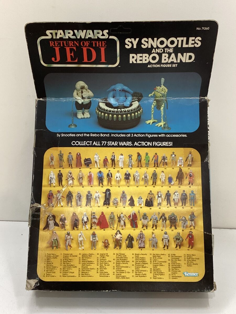 1983 VINTAGE KENNER - STAR WARS ROTJ SY SNOOTLES AND THE MAX 1983 VINTAGE KENNER - STAR WARS ROTJ SY SNOOTLES AND THE MAX