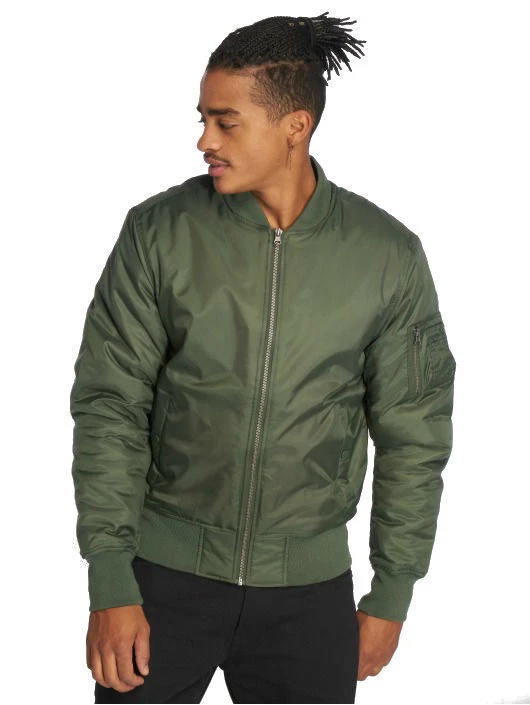 URBAN CLASSICS BASIC BOMBER JACKET TB861 OLIVE | eBay