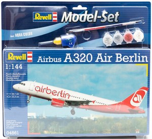 Revell Airbus A3 Air Berlin Modellbausatz Flugzeug 1 144 Incl Farbe Ebay