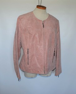 blazer feminino em couro legitimo