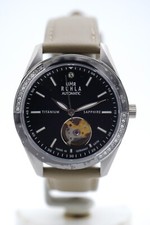 UMR RUHLA Orologio Da Donna Analogico Al Quarzo Con Cinturino In Pelle - Quadrante Blu Chiaro - Modello RS204659 - 5